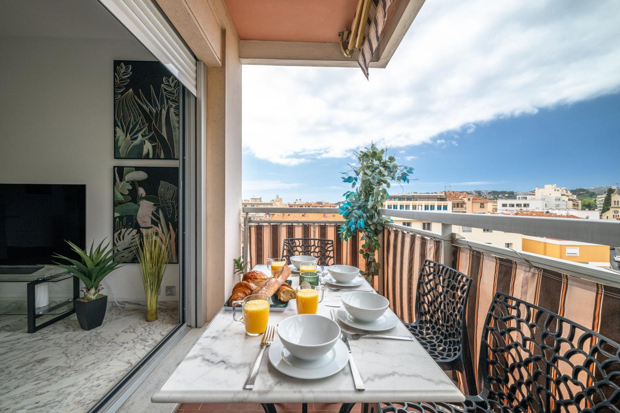 Le Coq Victor Hugo - Garage - Ac - Wifi - Quiet Apartment Roquebrune-Cap-Martin Luaran gambar